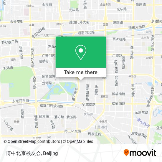 博中北京校友会 map