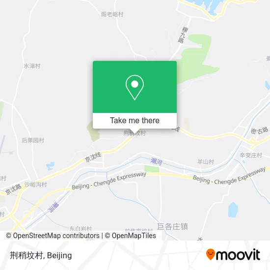 荆稍坟村 map