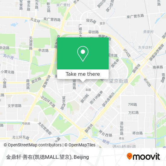 金鼎轩·善在(凯德MALL.望京) map