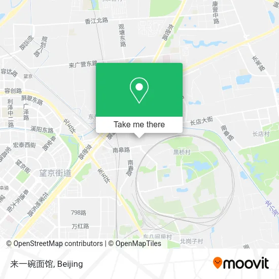 来一碗面馆 map
