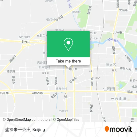 盛福来一茶庄 map