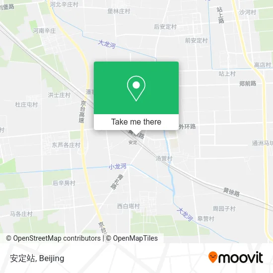 安定站 map