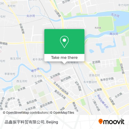 晶鑫振宇科贸有限公司 map