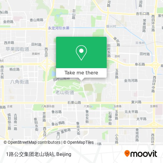 1路公交集团老山场站 map