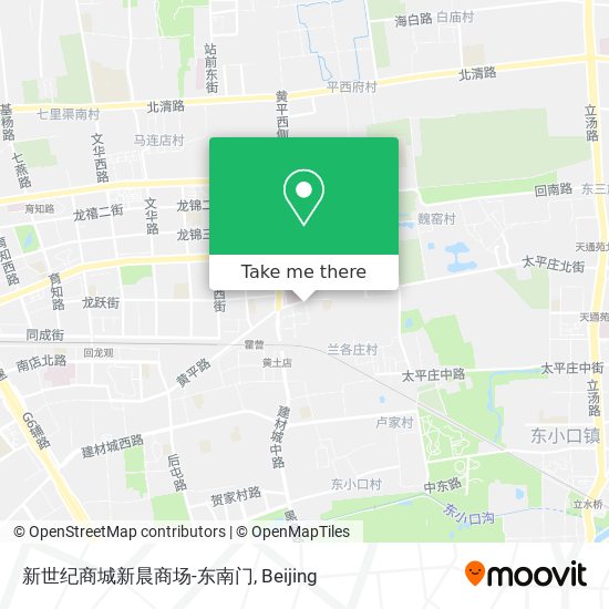 新世纪商城新晨商场-东南门 map