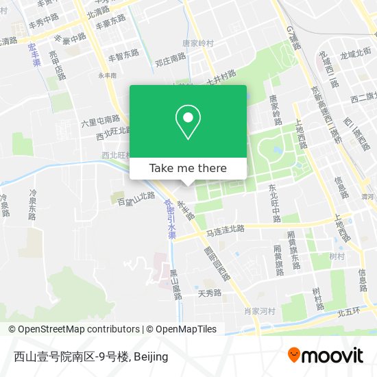 西山壹号院南区-9号楼 map