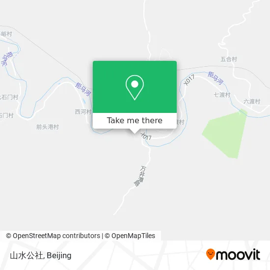 山水公社 map