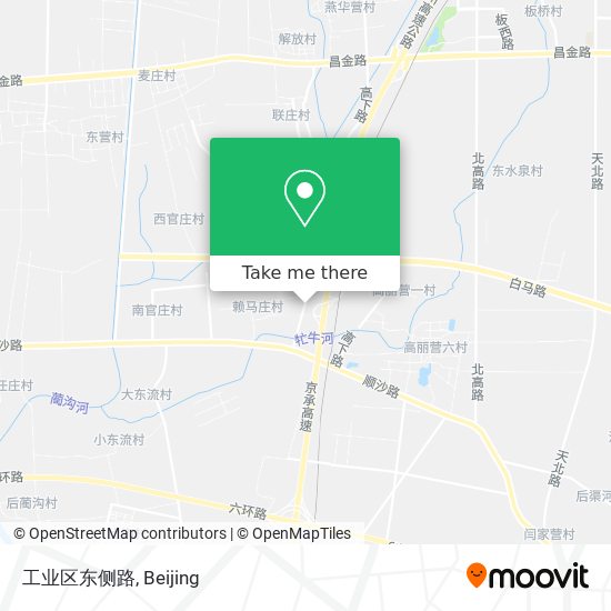 工业区东侧路 map