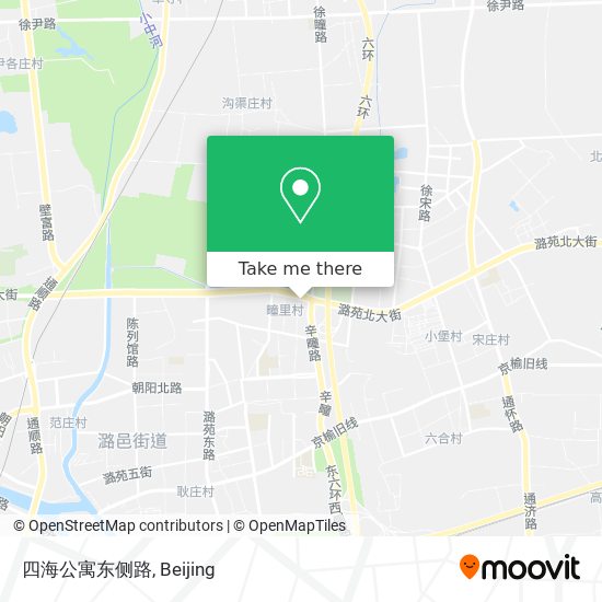 四海公寓东侧路 map