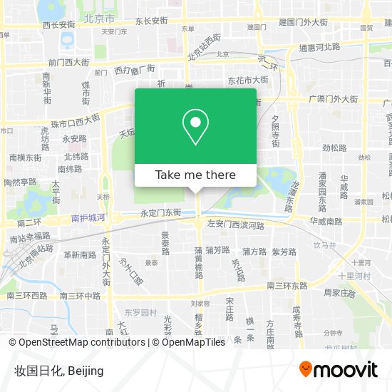 妆国日化 map