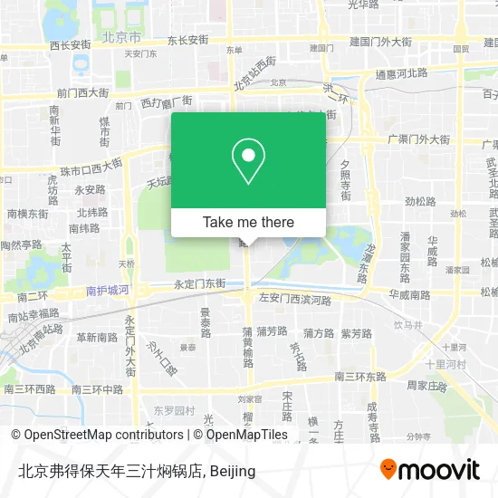 北京弗得保天年三汁焖锅店 map