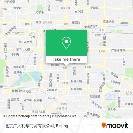 北京广大利华商贸有限公司 map