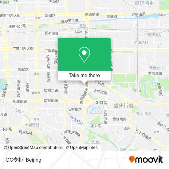DC专柜 map