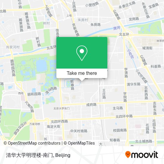 清华大学明理楼-南门 map