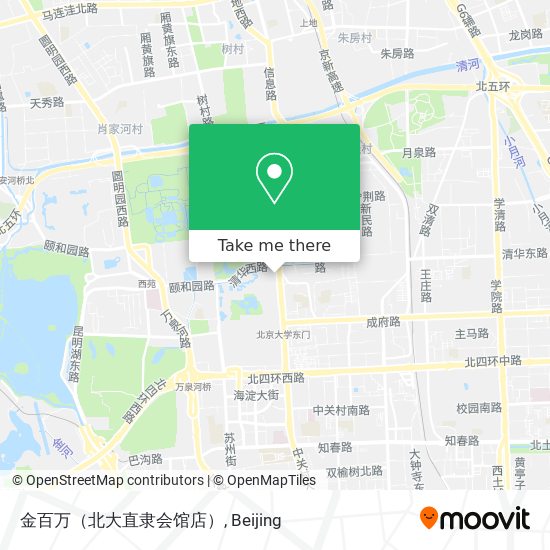 金百万（北大直隶会馆店） map