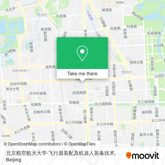 北京航空航天大学-飞行器装配及机器人装备技术 map