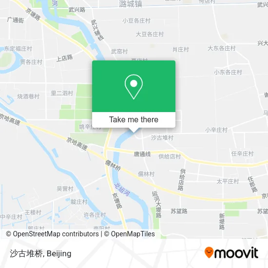 沙古堆桥 map