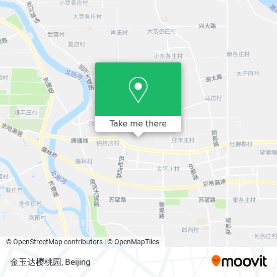金玉达樱桃园 map