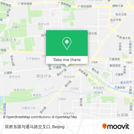 双桥东路与通马路交叉口 map