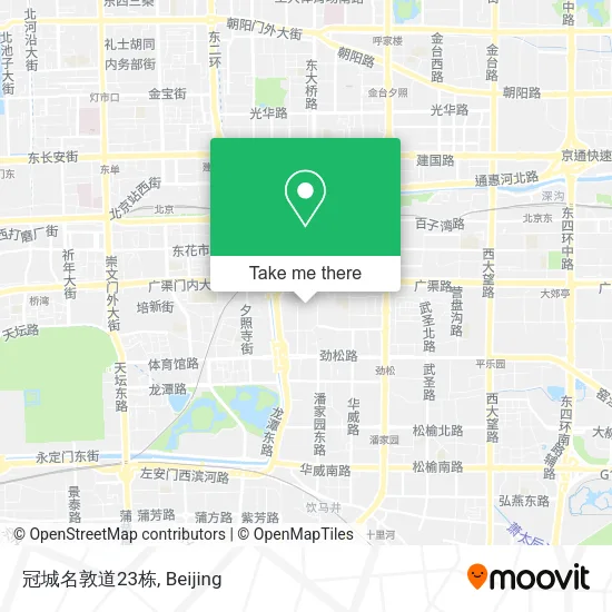 冠城名敦道23栋 map
