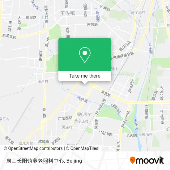 房山长阳镇养老照料中心 map
