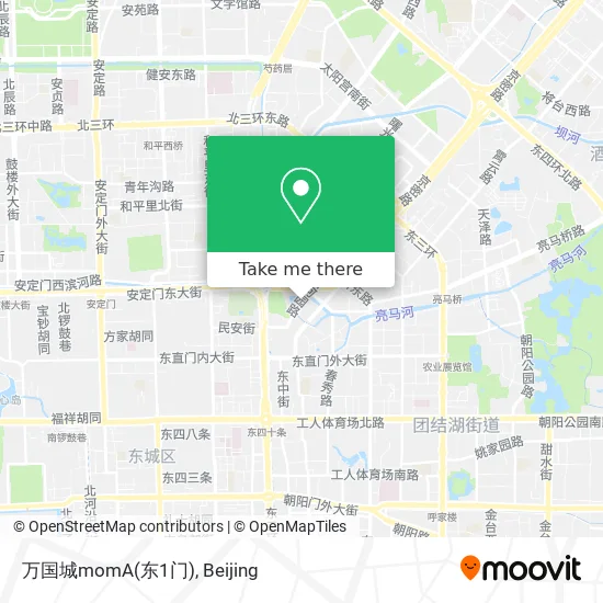 万国城momA(东1门) map
