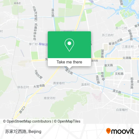 苏家坨西路 map