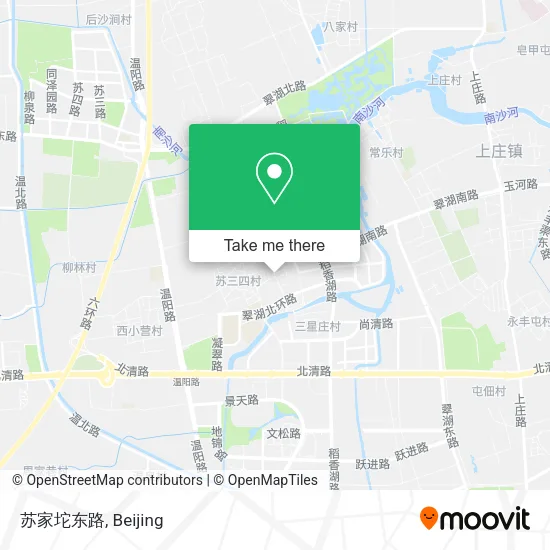 苏家坨东路 map