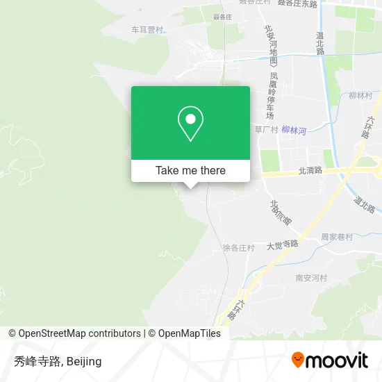 秀峰寺路 map