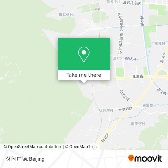 休闲广场 map