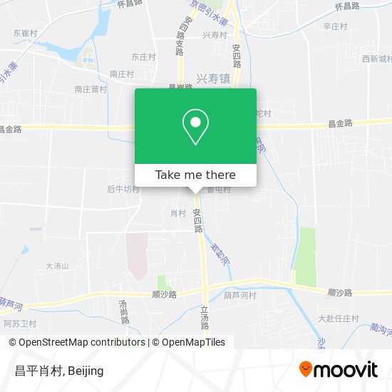 昌平肖村 map