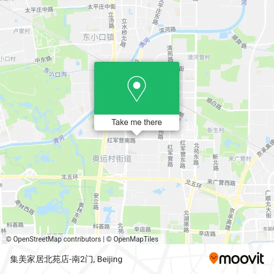 集美家居北苑店-南2门 map
