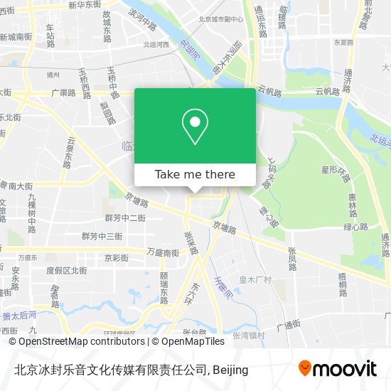北京冰封乐音文化传媒有限责任公司 map