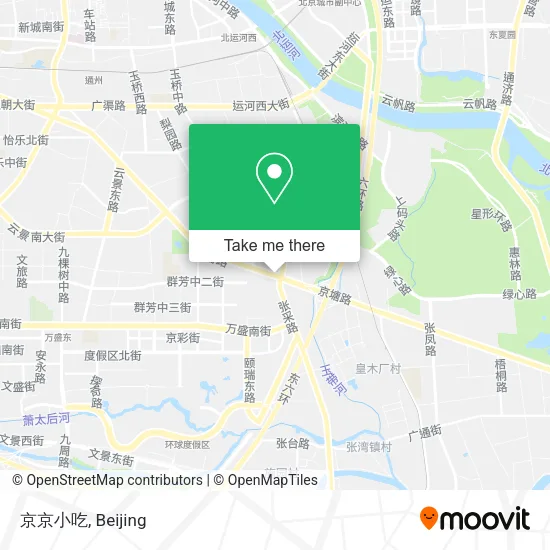 京京小吃 map
