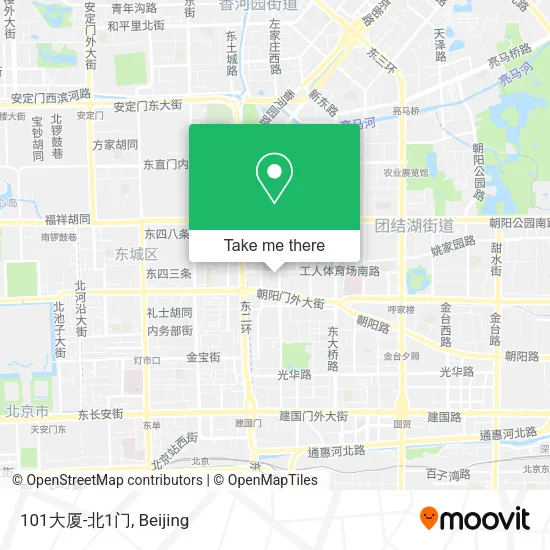 101大厦-北1门 map