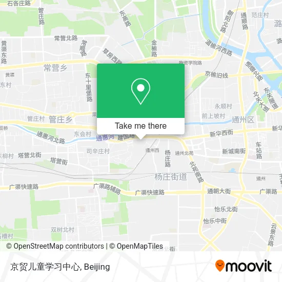 京贸儿童学习中心 map