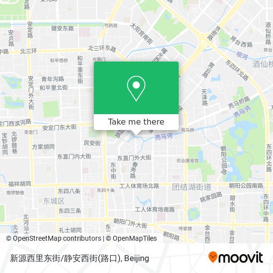 新源西里东街/静安西街(路口) map