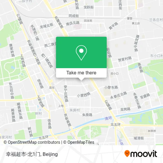 幸福超市-北1门 map