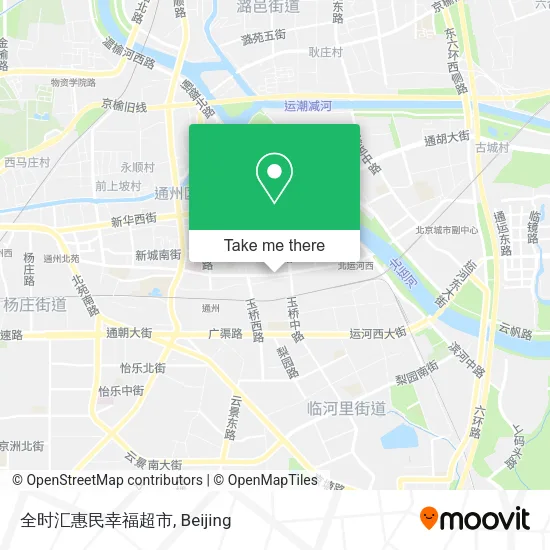 全时汇惠民幸福超市 map