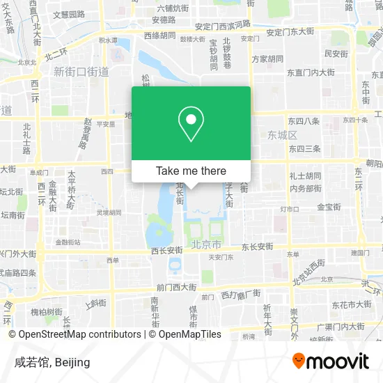咸若馆 map