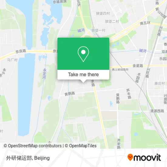 外研储运部 map