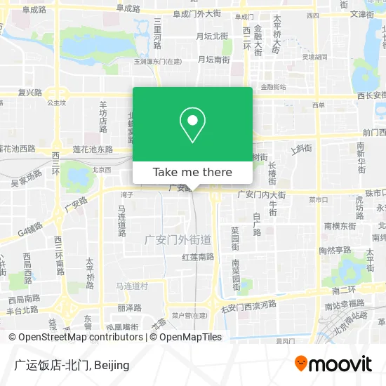 广运饭店-北门 map