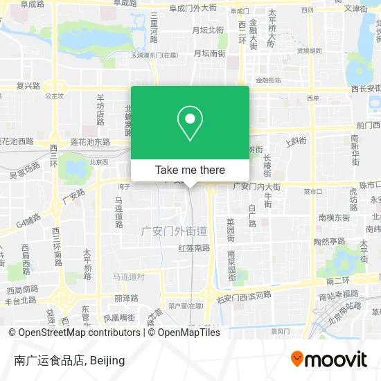 南广运食品店 map