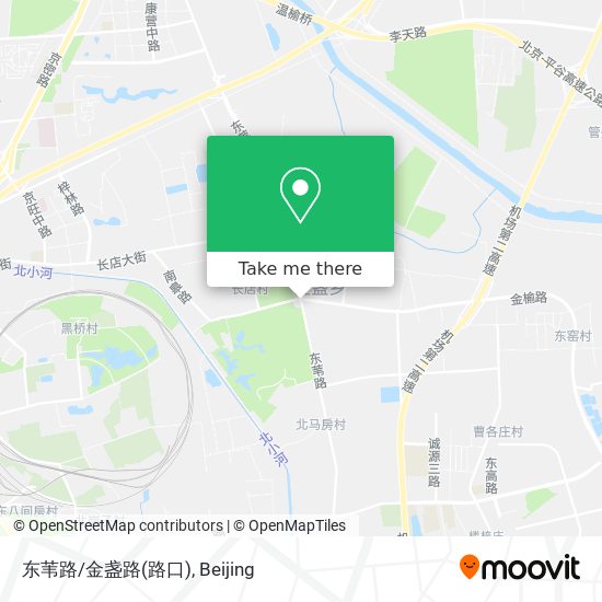 东苇路/金盏路(路口) map
