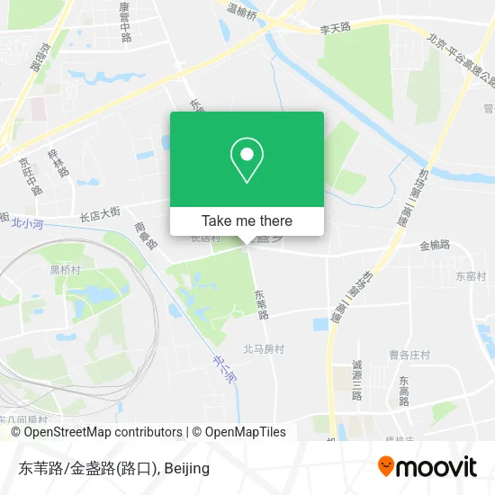 东苇路/金盏路(路口) map
