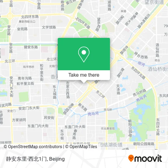 静安东里-西北1门 map