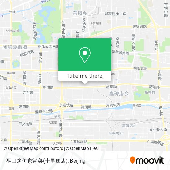 巫山烤鱼家常菜(十里堡店) map