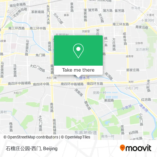 石榴庄公园-西门 map