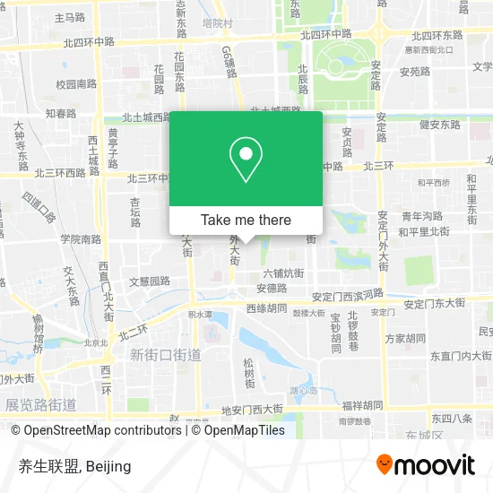 养生联盟 map