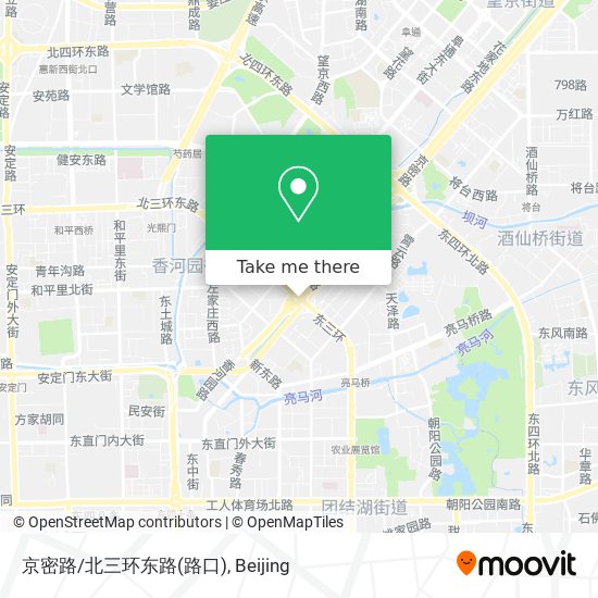 京密路/北三环东路(路口) map